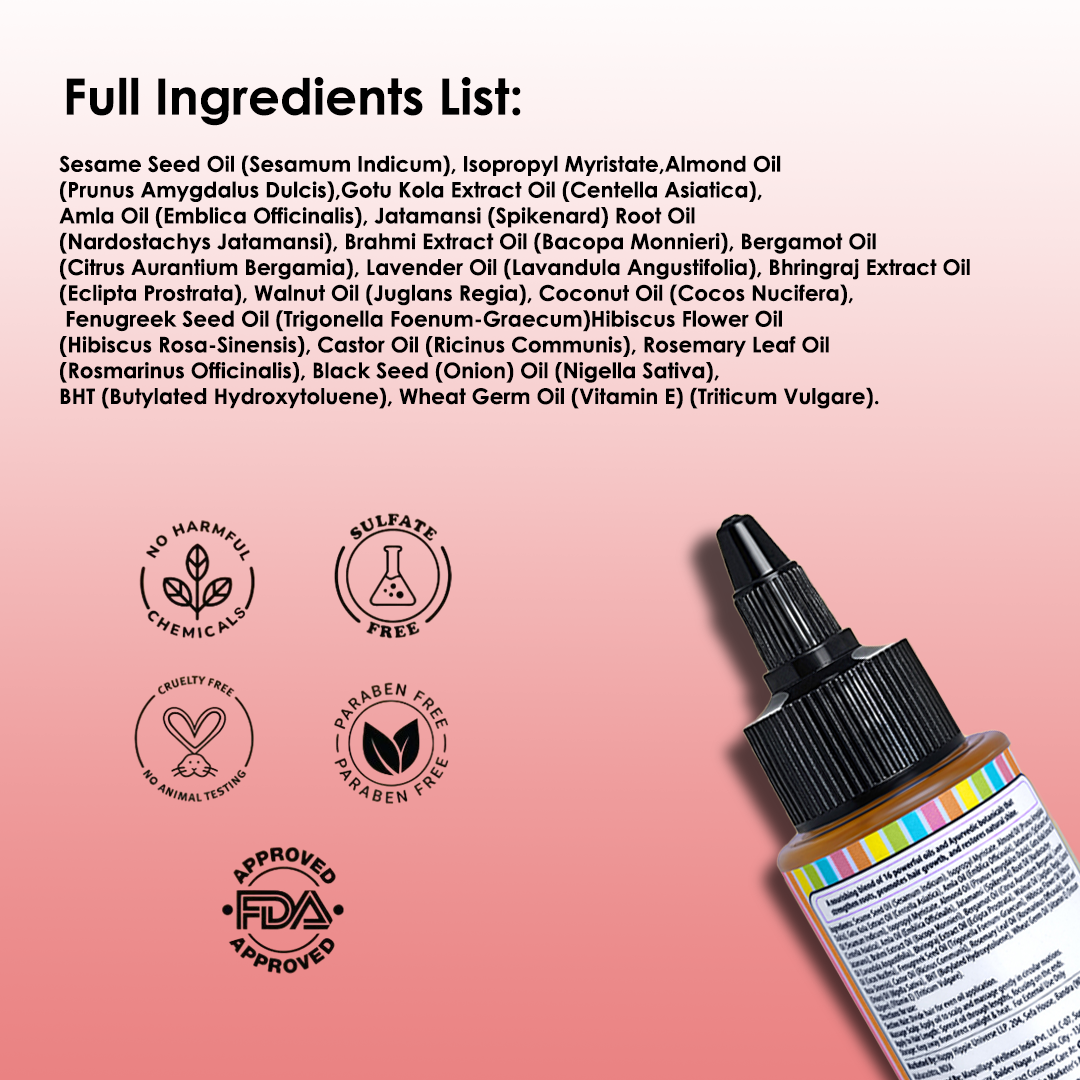 Happy Hippie All-in-One Hair Oil 50 ml