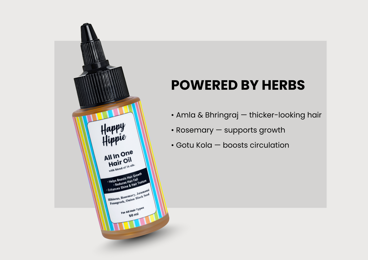 Happy Hippie All-in-One Hair Oil