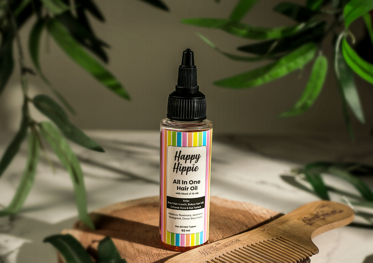 Happy Hippie All-in-One Hair Oil