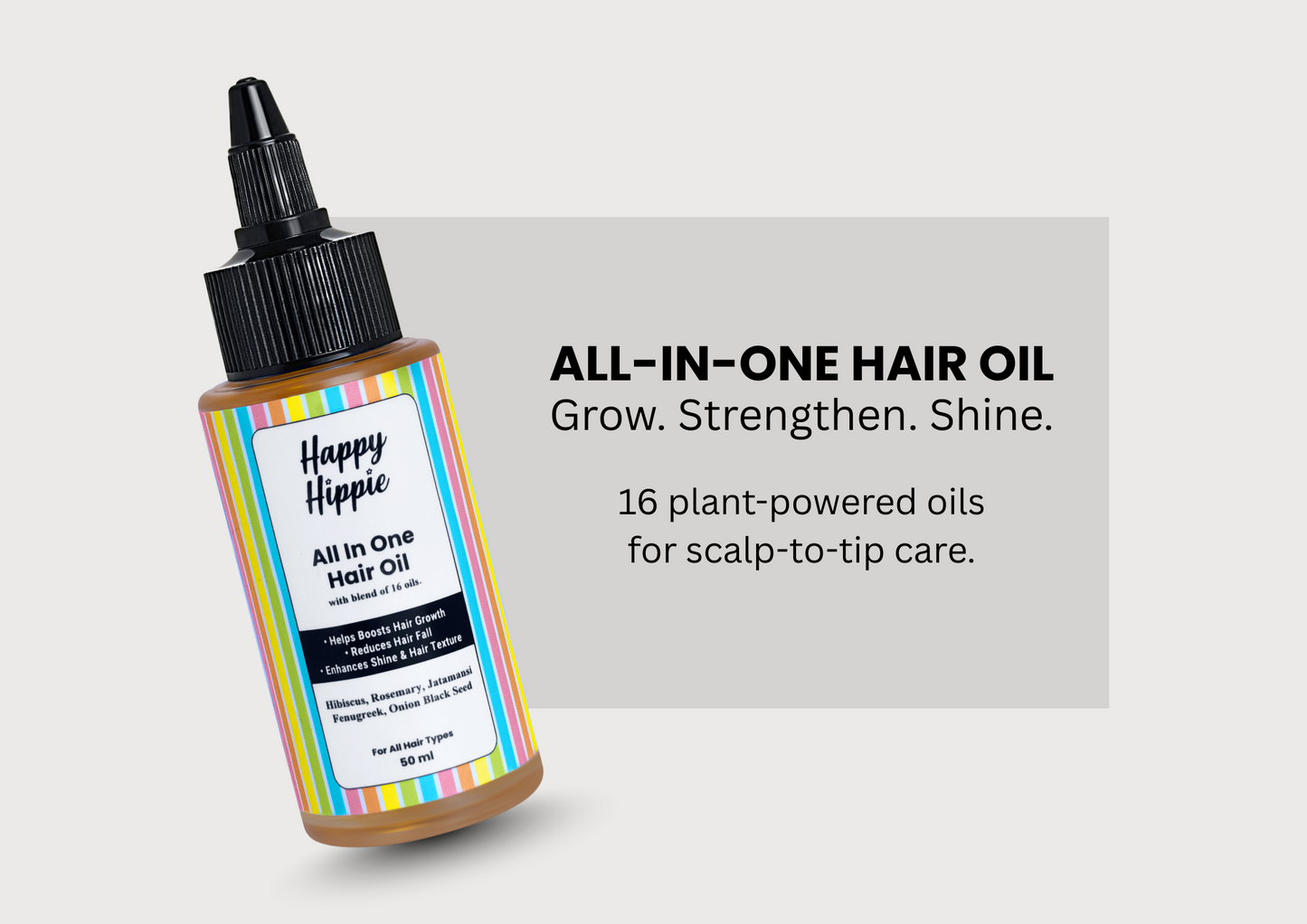 Happy Hippie All-in-One Hair Oil