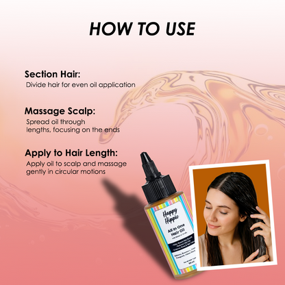 Happy Hippie All-in-One Hair Oil 50 ml