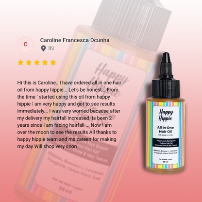 Happy Hippie All-in-One Hair Oil 50 ml