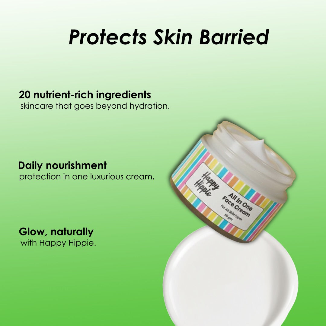 Buy All in One Face Cream Online | Happy Hippie