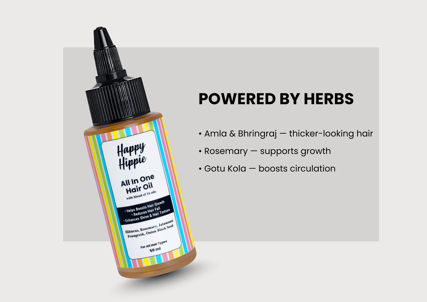 Happy Hippie All-in-One Hair Oil